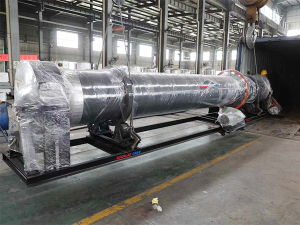 菲律賓雞糞烘干機發貨