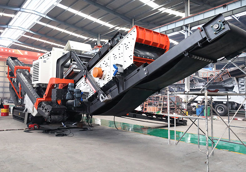 履帶式移動破碎站