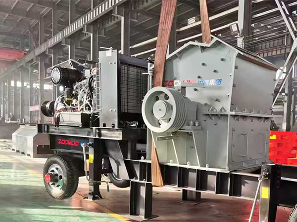 兩臺移動細(xì)碎機發(fā)往幾內(nèi)亞